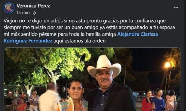 Publicación en Facebook