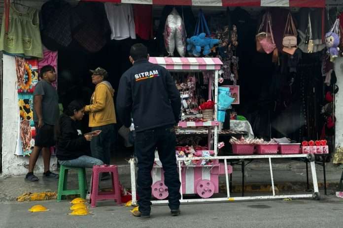 Refuerza SITRAM el orden en la zona centro de Acuña