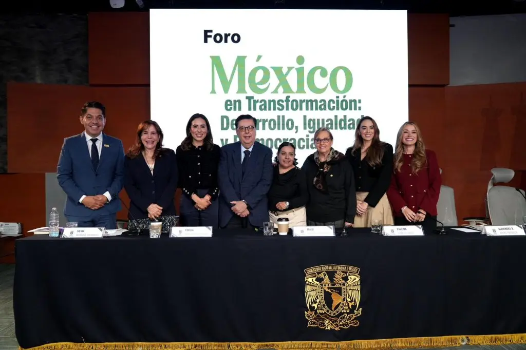 Senadora Cecilia Guadiana encabeza Foro "México en Transformación: Justicia, Igualdad y Desarrollo" en el Instituto de Investigaciones Jurídicas de la UNAM