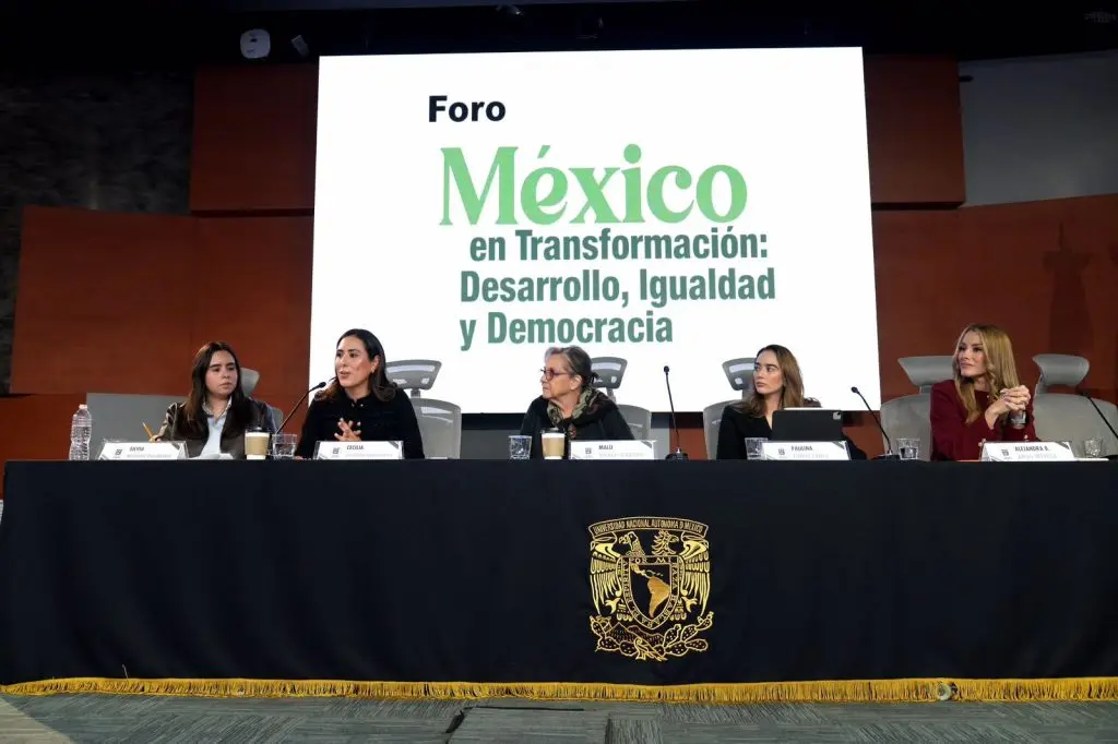 Senadora Cecilia Guadiana encabeza Foro "México en Transformación: Justicia, Igualdad y Desarrollo" en el Instituto de Investigaciones Jurídicas de la UNAM