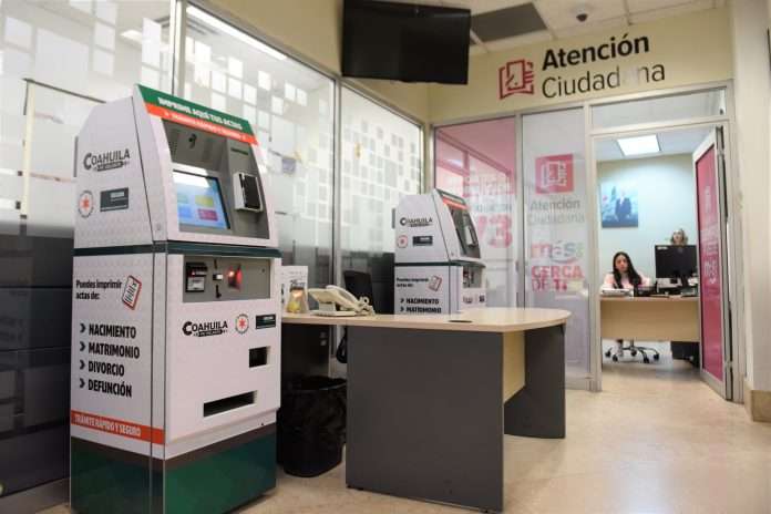 Instalan dos nuevos módulos para expedición de actas oficiales en la Presidencia Municipal