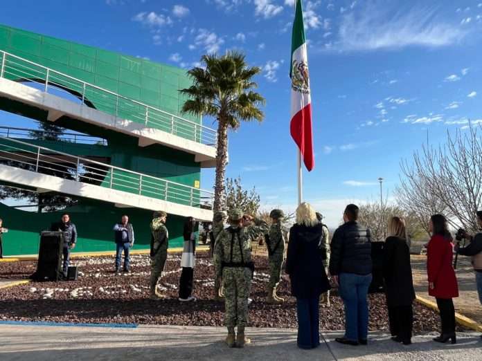 El Gobierno Municipal de Múzquiz, que preside la alcaldesa Laura Jiménez Gutiérrez, en coordinación con el 14° Regimiento de Caballería