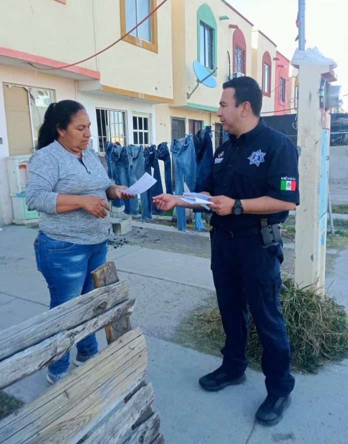 la alcaldesa Laura Jiménez Gutiérrez, continúa atendiendo de manera directa las peticiones ciudadanas, fortaleciendo las acciones en materia de seguridad