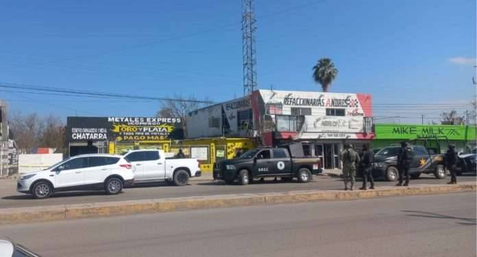 Fiscalía realiza cateo número 18 en la Región Carbonífera, en negocio de chatarra en Palaú