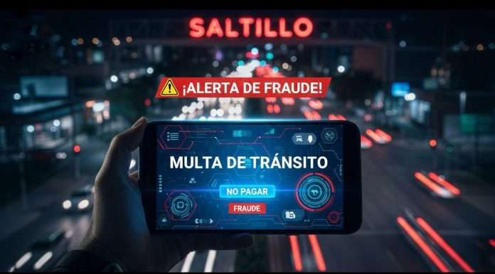 Alerta Policía Cibernética Saltillo fraude mensajes multas