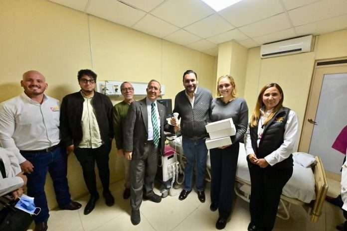 DIF Monclova recibe primer Transductor Electroacústico para diagnóstico prenatal