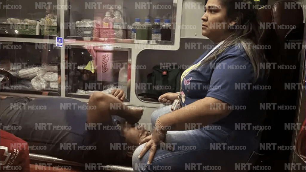 Accidente en la colonia Azteca en Monclova