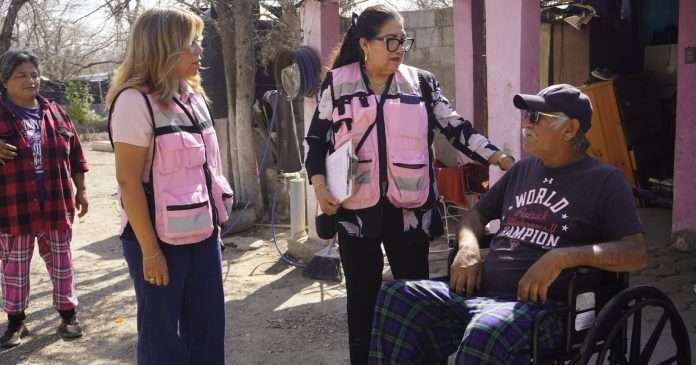 Fortalece DIF Acuña atención a personas en situación vulnerable con visitas domiciliarias