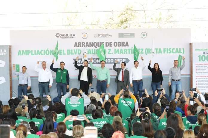 Arrancan grandes obras en Coahuila por 3 mil mdp