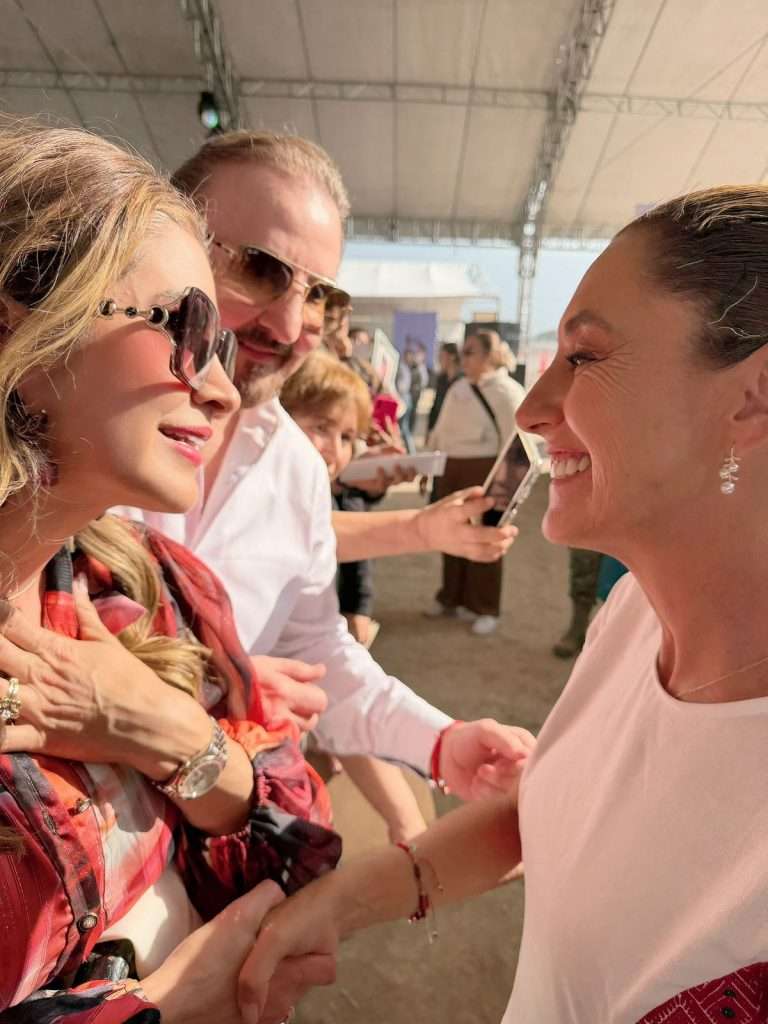 Presente NRT México en visita de la presidenta Claudia Sheinbaum a Saltillo