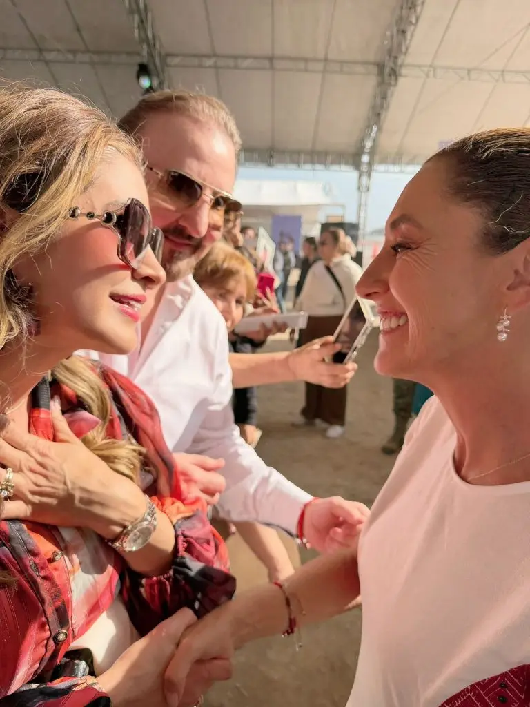 Presente NRT México en visita de la presidenta Claudia Sheinbaum a Saltillo