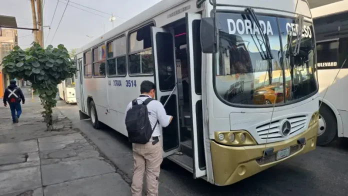 Ajustarán horarios en el servicio de transporte público por periodo de Semana Santa