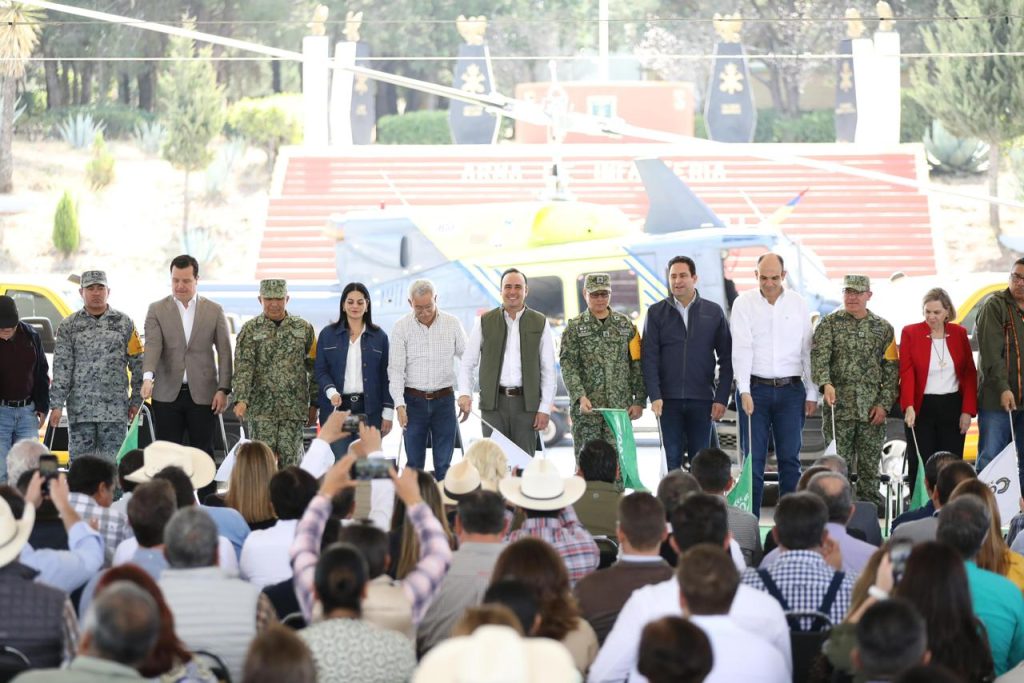 Arrancan en Coahuila gran operativo para la prevención y combate a incendios forestales