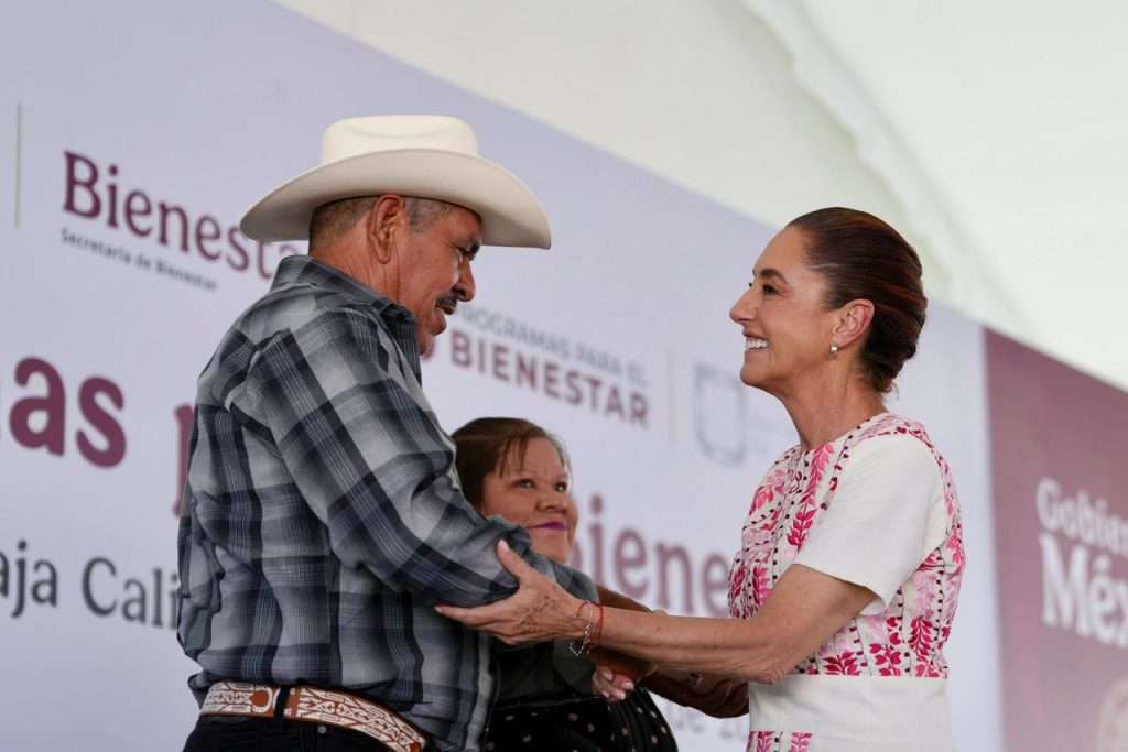"México siempre va a abogar por la paz mundial": Claudia Sheinbaum desde Comondú, BCS