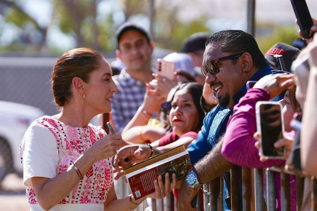 "México siempre va a abogar por la paz mundial": Claudia Sheinbaum desde Comondú, BCS