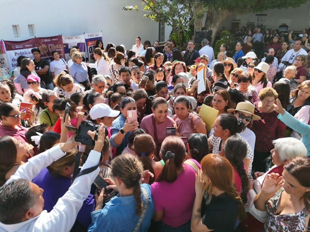 Claudia Sheinbaum inaugura Centro LIBRE en Ixtlán del Río, Nayarit