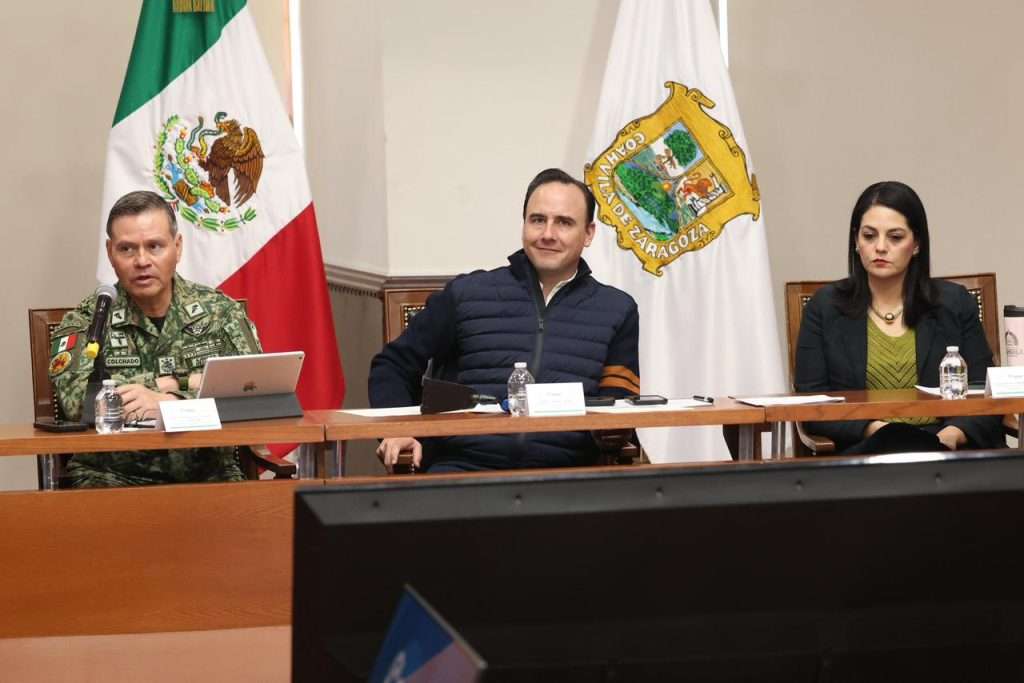 El gobernador Manolo Jiménez