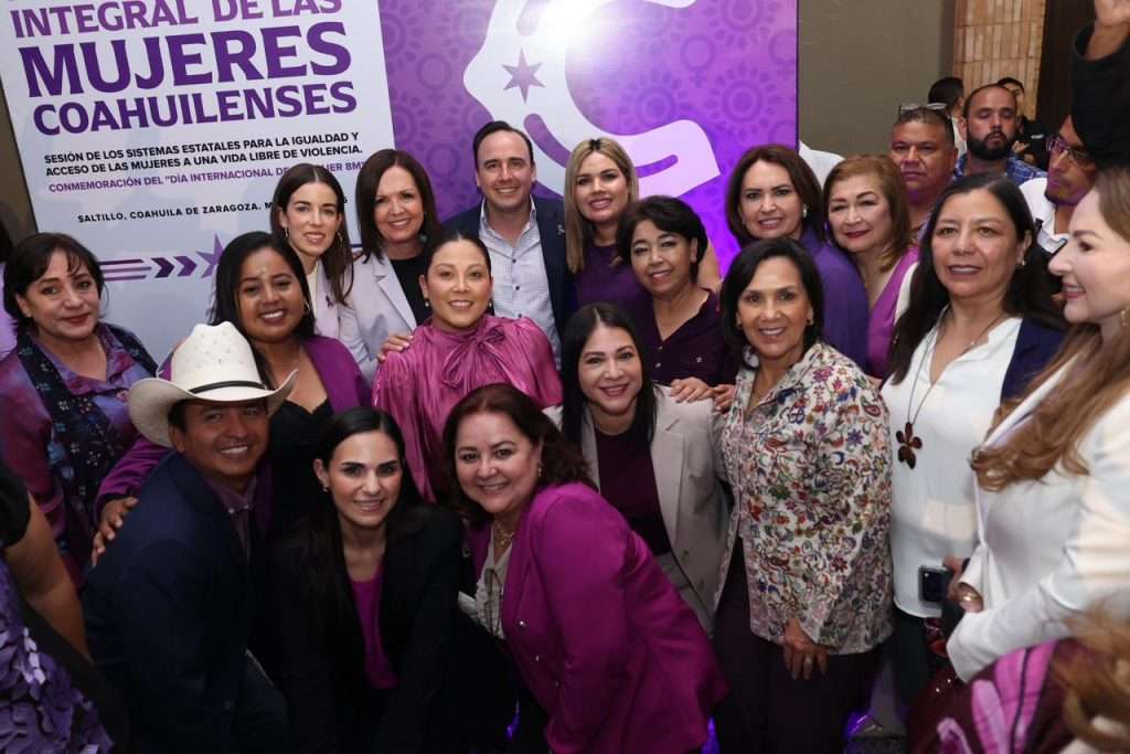 En Coahuila trabajamos todos los días por el bien de las mujeres: Manolo Jiménez