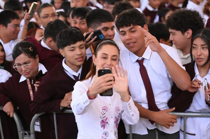 En Edomex, Claudia Sheinbaum inaugura Bachillerato Nacional plantel Ixtapaluca para otorgar el derecho a la educación a más de mil estudiantes