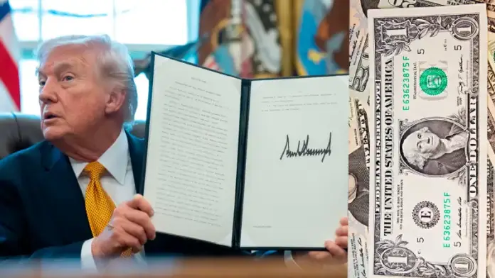 Firma de Donald Trump