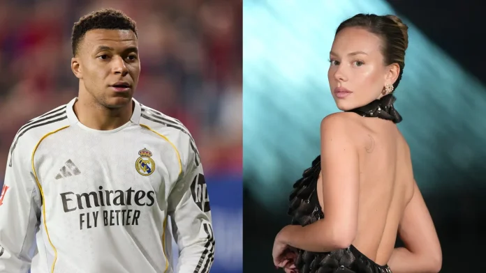 Ester Exposito y Kylian Mbappé