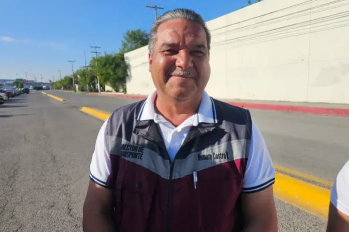 Homero Castro, Director de Transporte Municipal
