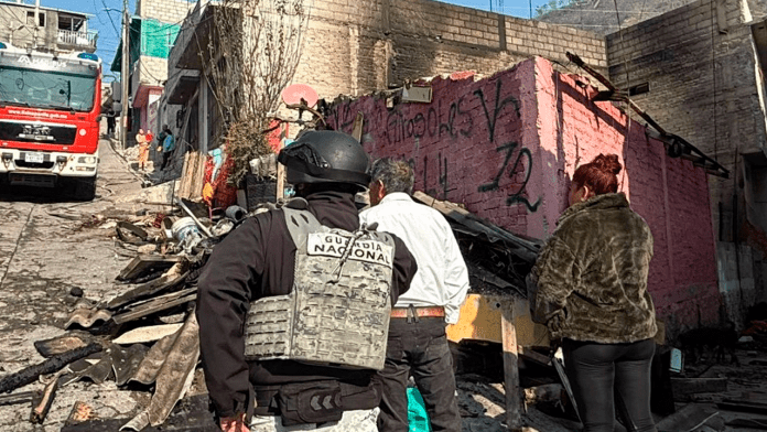 Incendio en Tlalnepantla