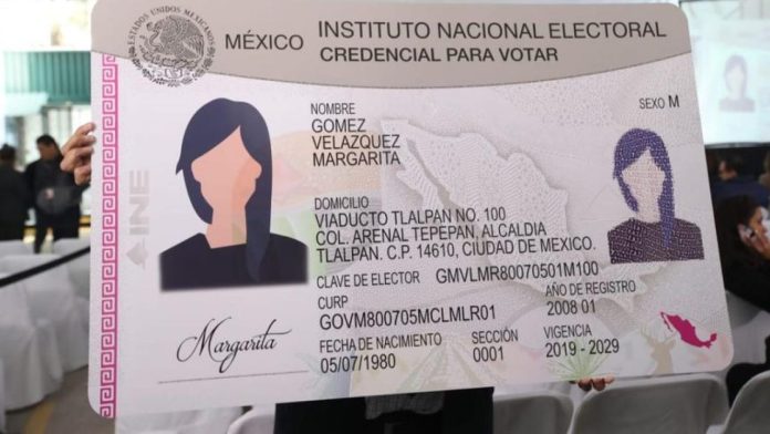 Nueva credencial del INE