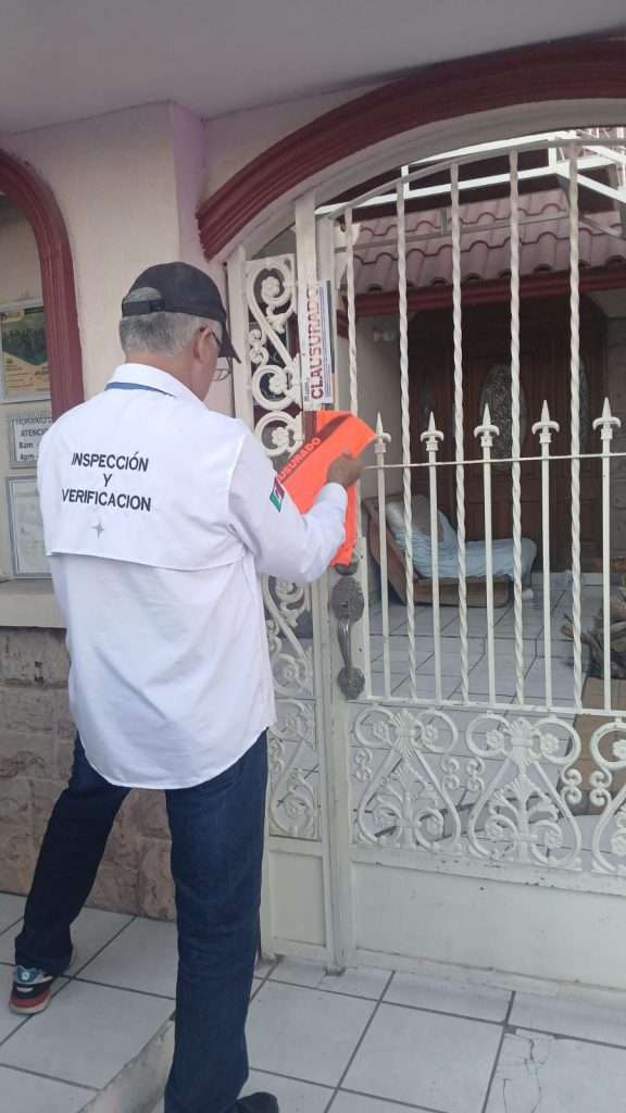 Operativo de fin de semana deriva en clausura de anexo