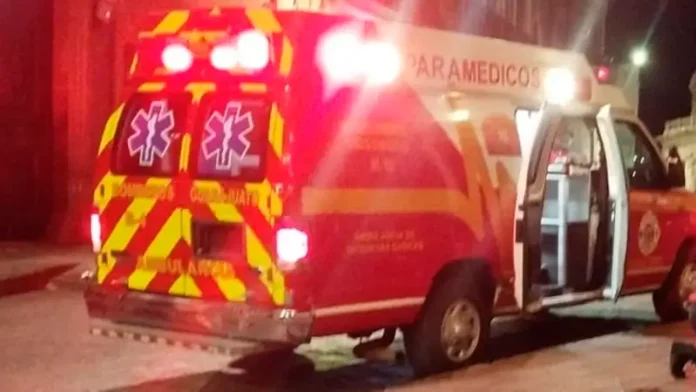 Paramédicos del Departamento de Bomberos