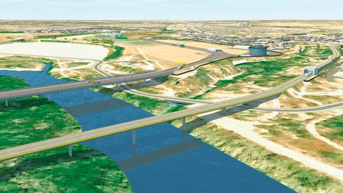 Puente internacional Puerto Verde en Piedras Negras