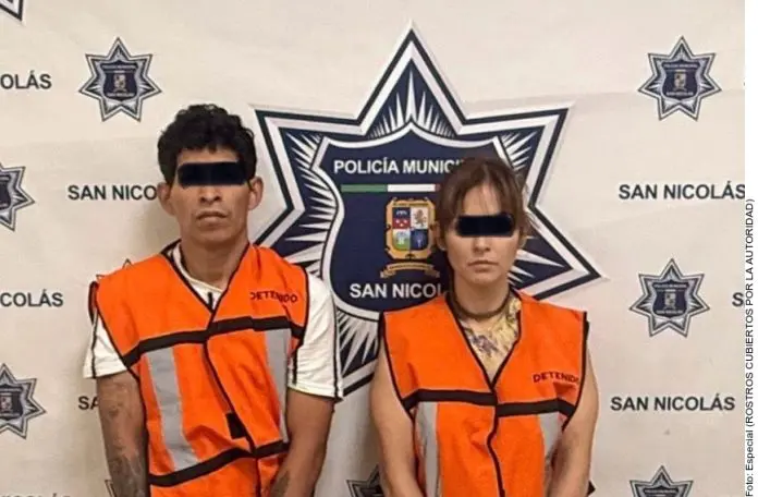 Sorprenden a pareja durante venta de droga