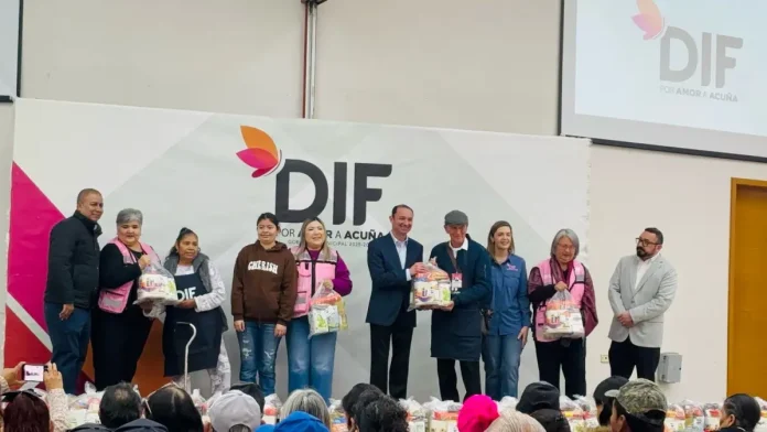 Arranca DIF Acuña programa ‘’con amor a tu mesa’’ en beneficio de 400 acuñenses