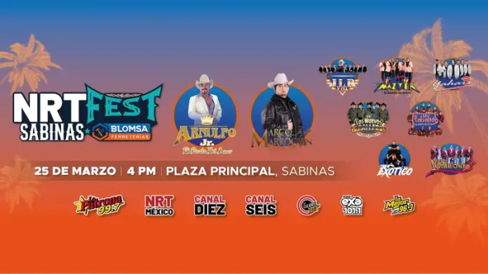 Todo listo para el NRT Fest Blomsa Ferreterías en Sabinas