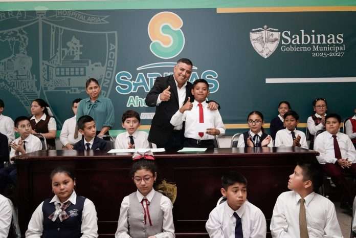 Instalan Cabildo Infantil en Sabinas