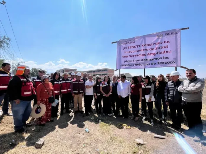 Anuncia Martí Batres nuevo Centro de Salud con Servicios Ampliados del ISSSTE en Texcoco tras entrega de predio