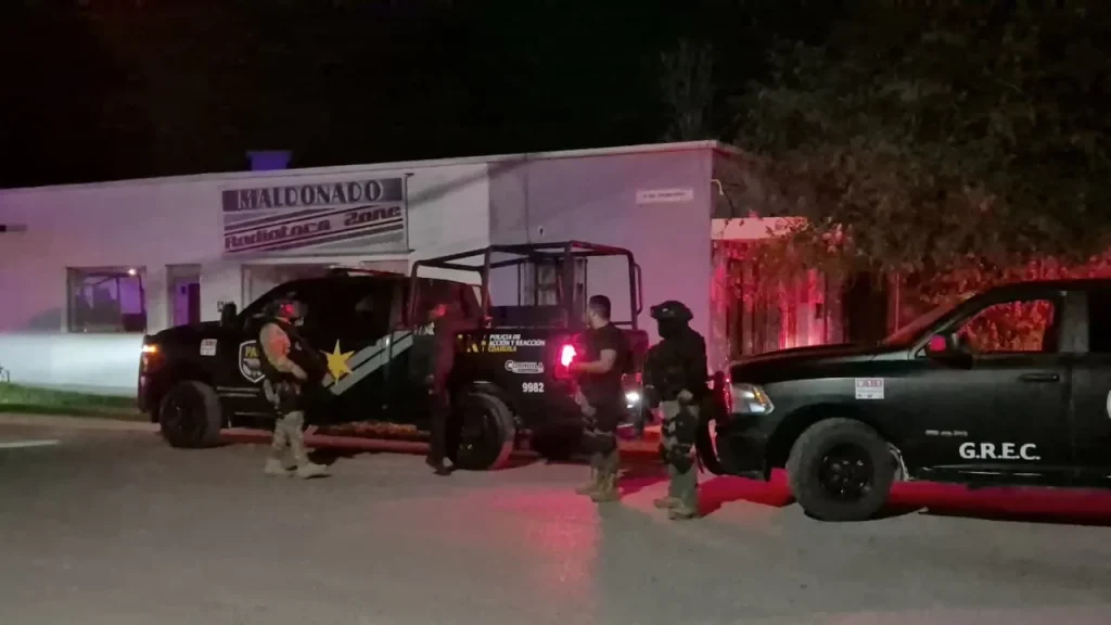 Cateo en la colonia Sarabia deja aseguramiento de presunta metanfetamina en Sabinas