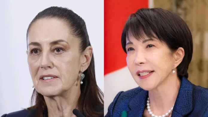 Claudia Sheinbaum y Sanae Takaichi