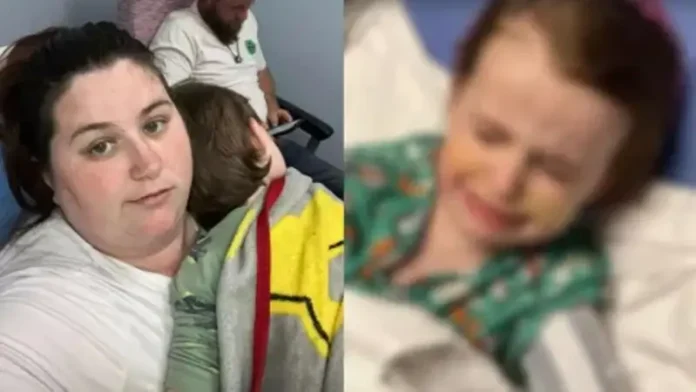 Detienen a mujer por maltrato a su hijo