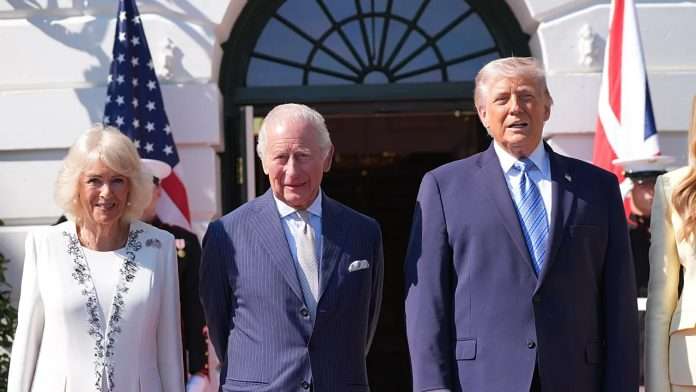 Donald Trump reafirma la sólida relación Estados Unidos y Reino Unido ante el Rey Carlos III