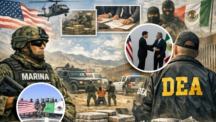 Estados Unidos reconoce la colaboración de México en la lucha contra el narcotráfico