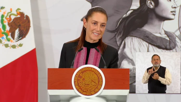La Presidenta Claudia Sheinbaum