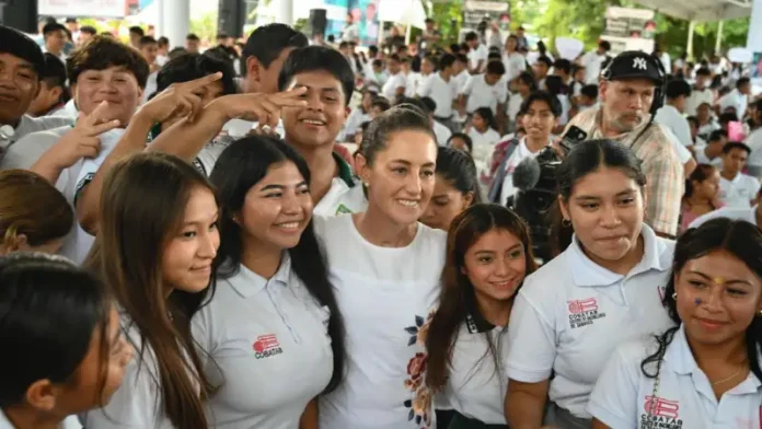 La aprobación de Claudia Sheinbaum llega a 79.5% en marzo de 2026, su nivel más alto hasta ahora