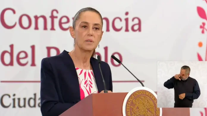 La presidenta Claudia Sheinbaum Pardo