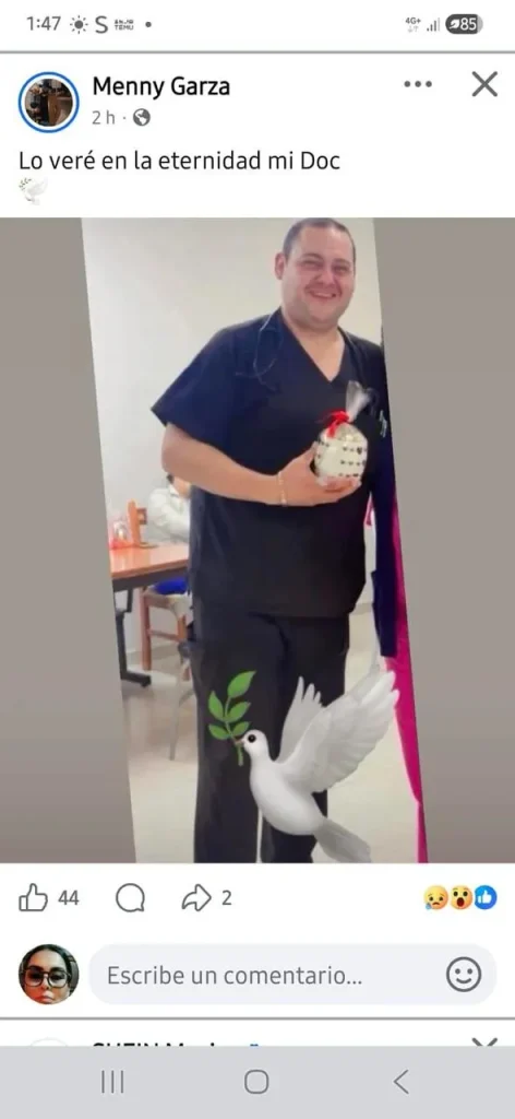 Dan último adiós a Melchor Flores, médico que atendió la pandemia en Monclova