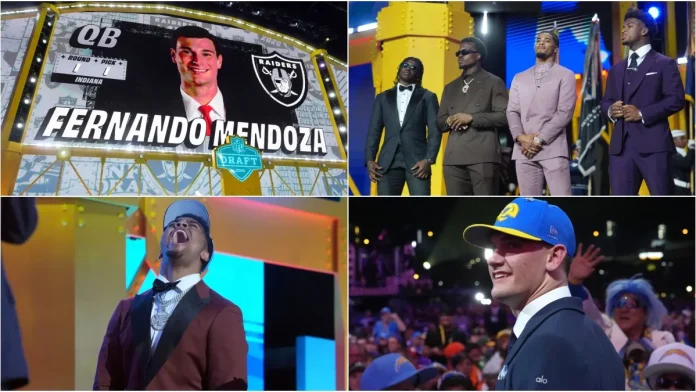 Un total de 24 equipos de la NFL pudieron reforzarse en el primer día del Draft