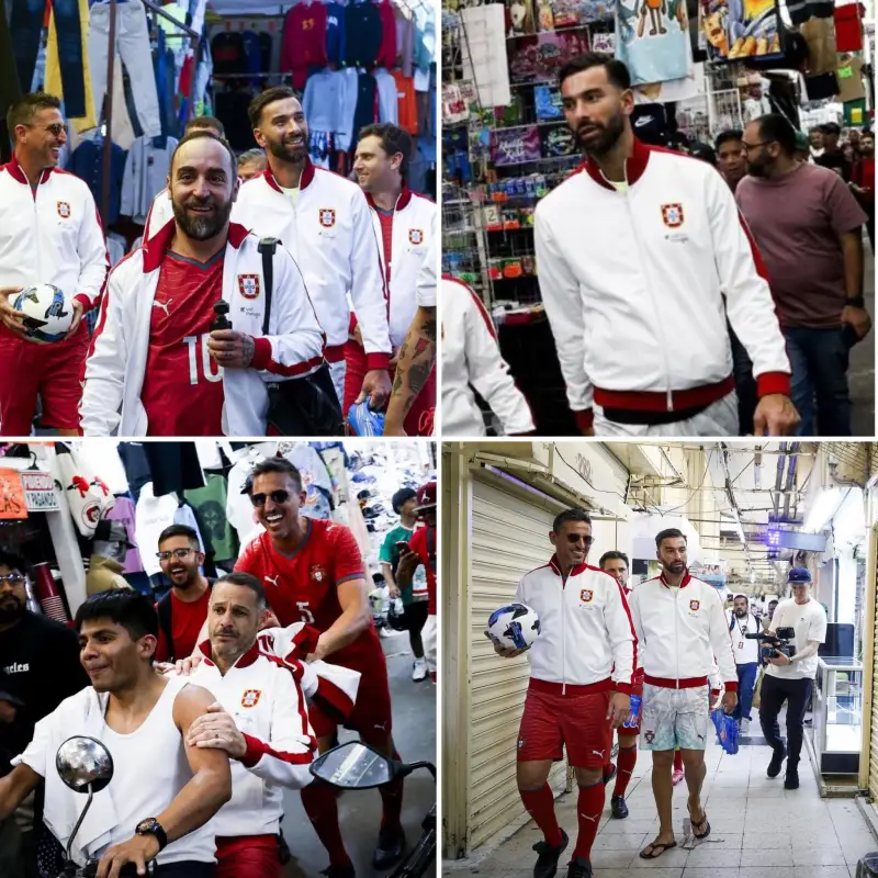 Selección de Portugal en Tepito