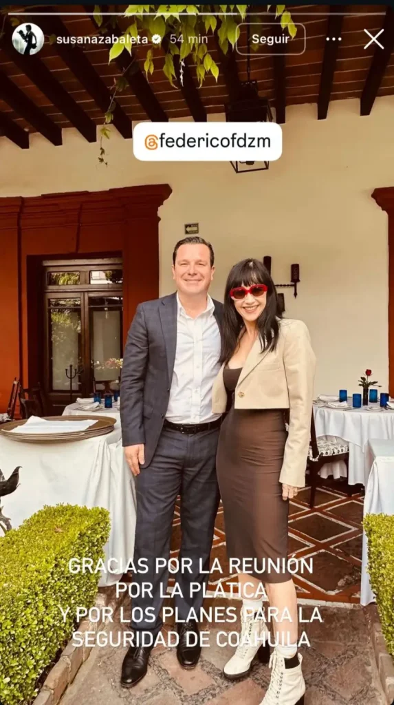 Susana Zabaleta y Federico Fernández Montañez