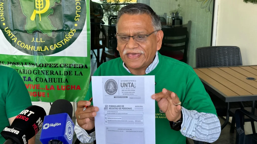 Unión Nacional de Trabajadores Agrícolas mva