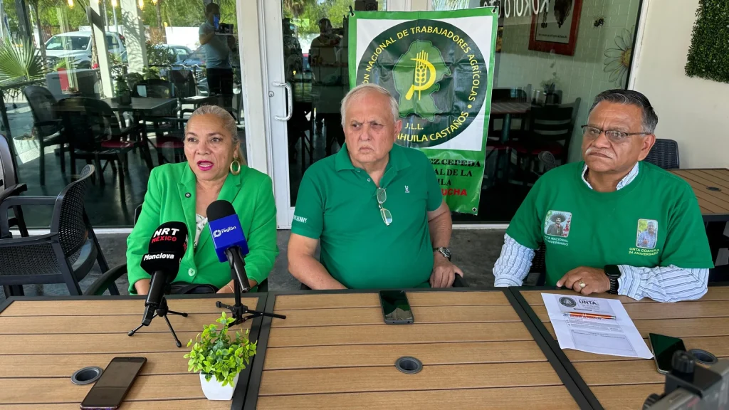 Unión Nacional de Trabajadores Agrícolas mva